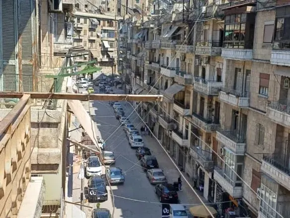 شقة للبيع في حي بستان الباشا بحلب - 105 م²، 3 غرف نوم